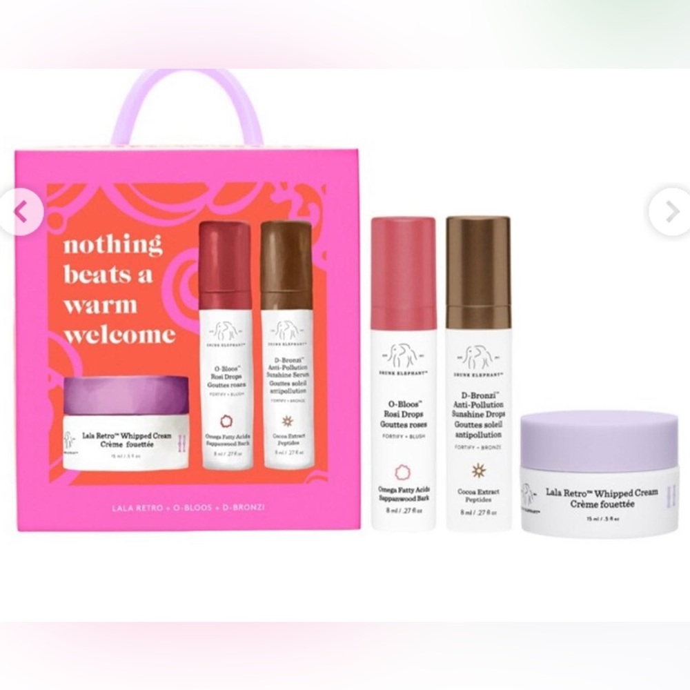 Drunk Elephant Cream and Bronzer Set NIB